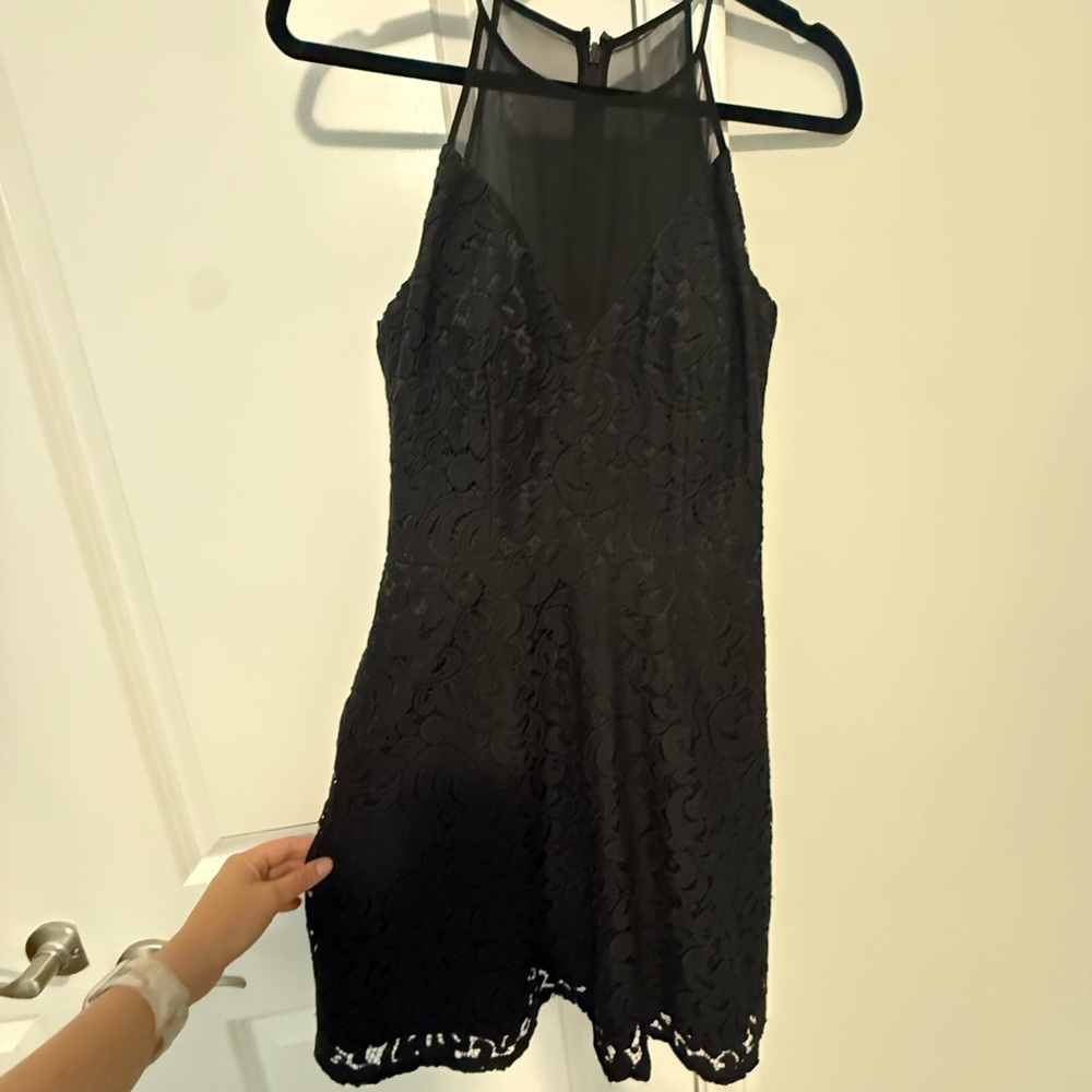 Aidan Black Dress